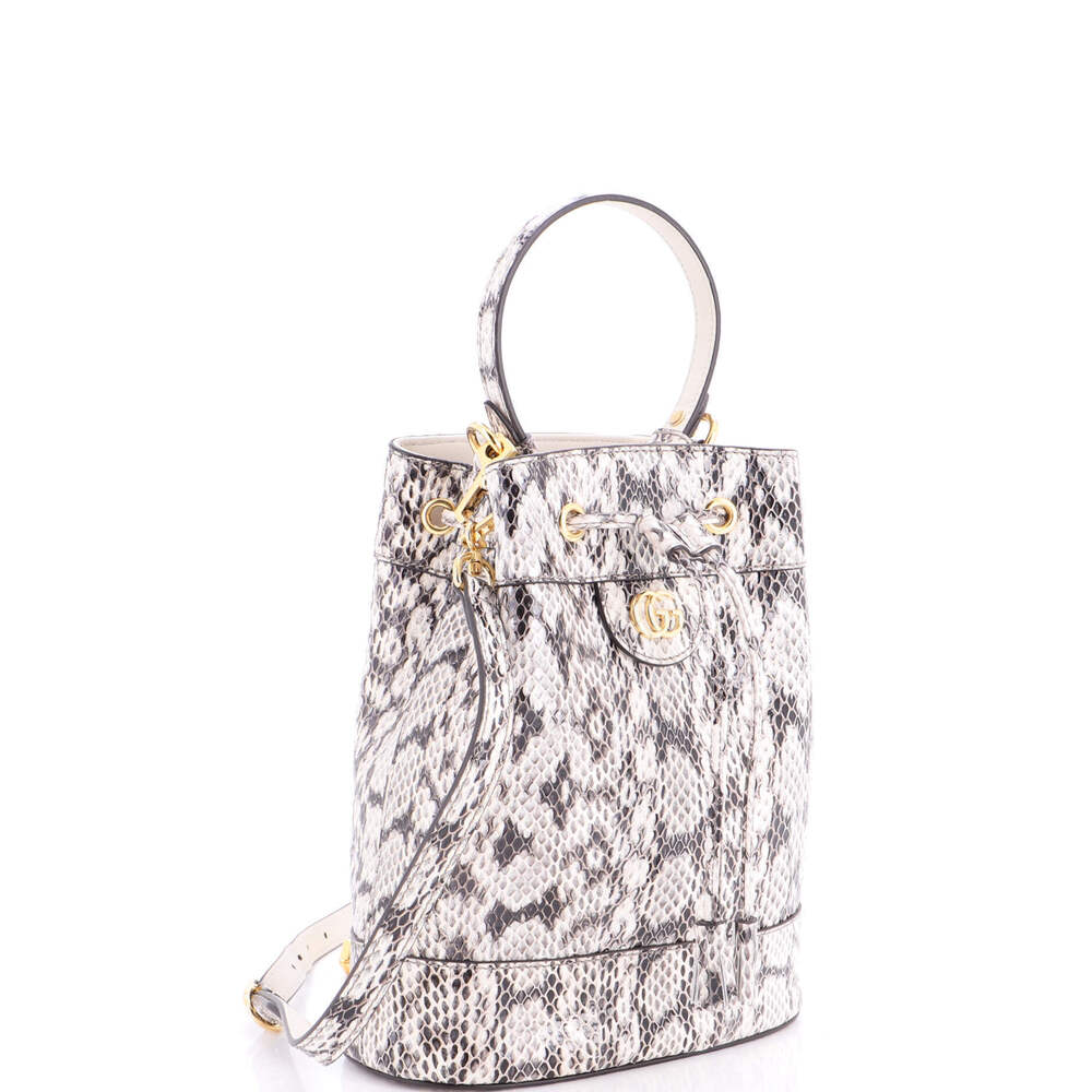 Gucci Small Ophidia Bucket Bag Python - Picture 2 of 5
